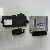 BMW E60 E61 520d N47 ECU DDE CAS3 Engine Control Unit Kit + Key 8506199 OEM LCI Set