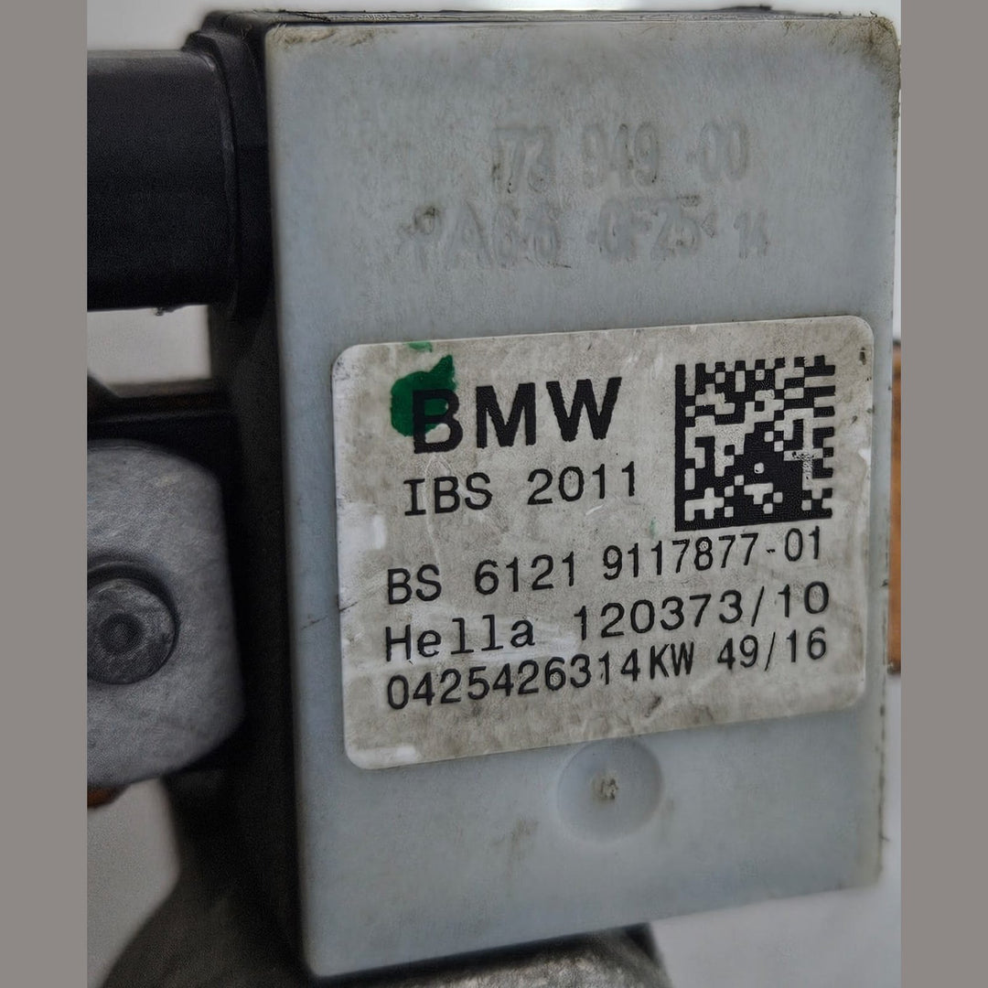 BMW 1 2 3 4 Series F20 F21 F22 Negative Battery Cable With Sensor 9117877 OEM used