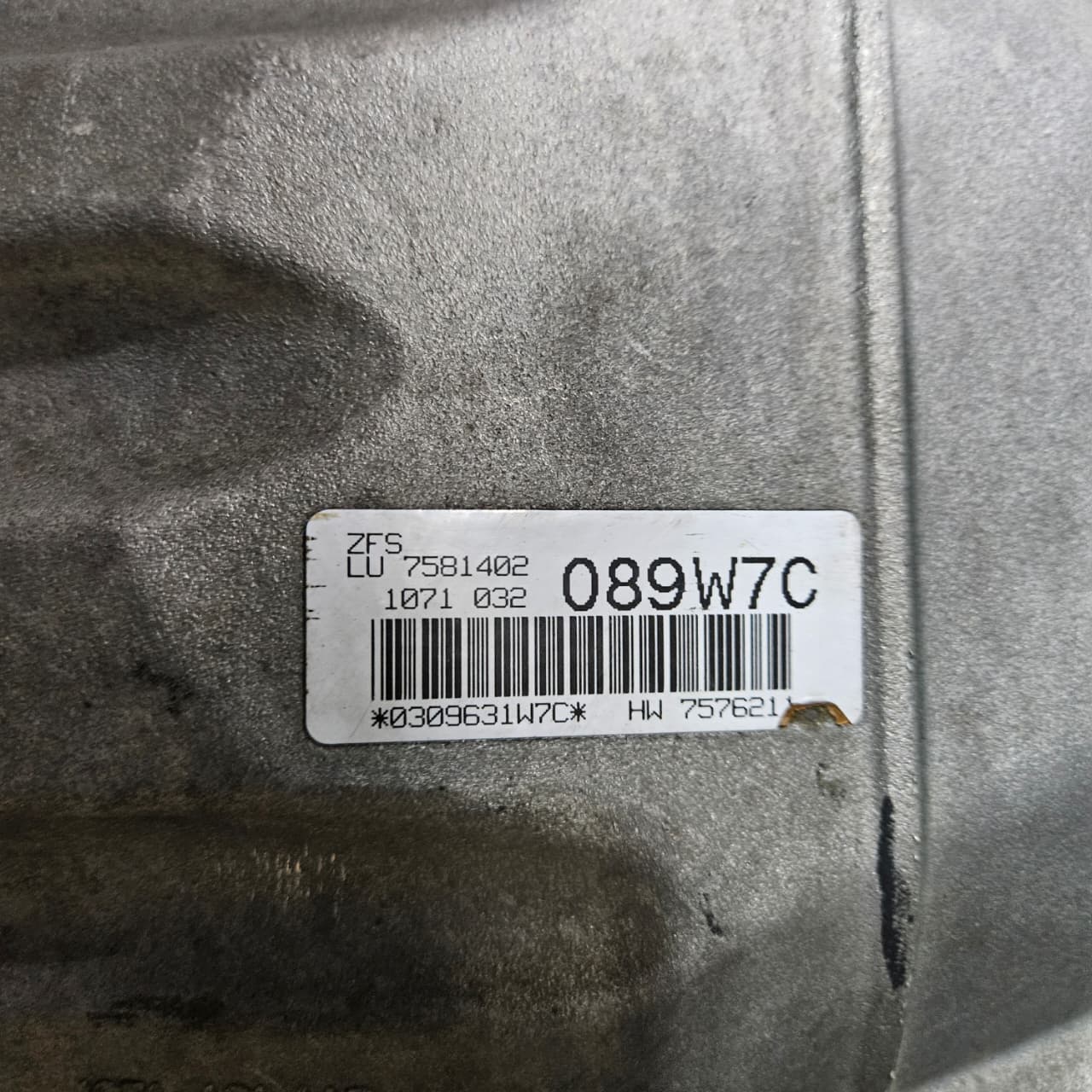 2008-2010 BMW E60 E61 N54 Automatic Transmission 6HP.21 7581402