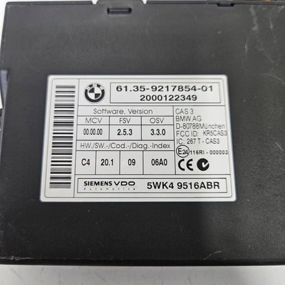 BMW Engine Control Unit DME ECU SET E90  E60 118i 120i 318i N46N engine 7589705