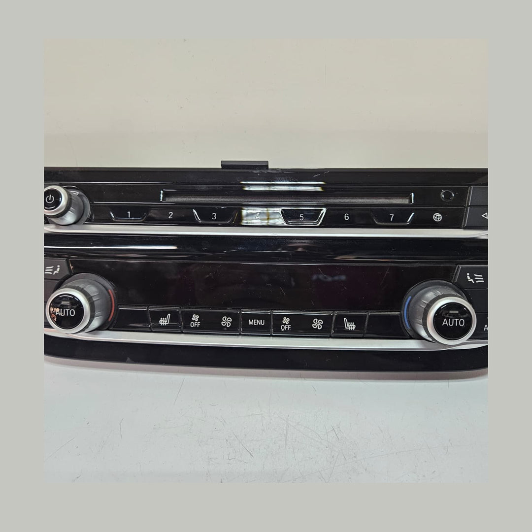 BMW 5 Series G30 G31 Climate A/C Control Radio Panel Front Heated Seats 6999400