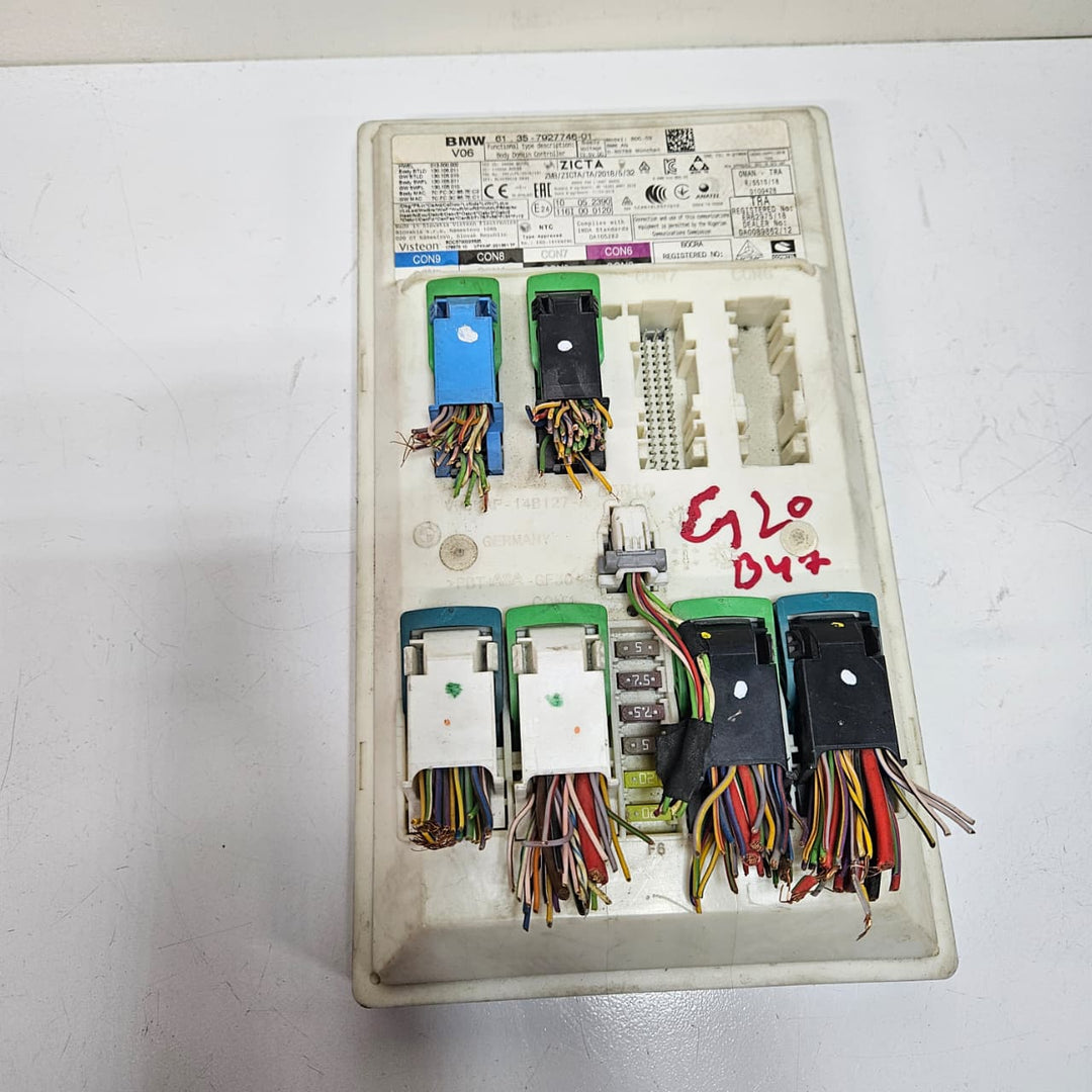 2020-2022 G20 BMW 340i 330i 320i Body Domain Controller Module 7927746