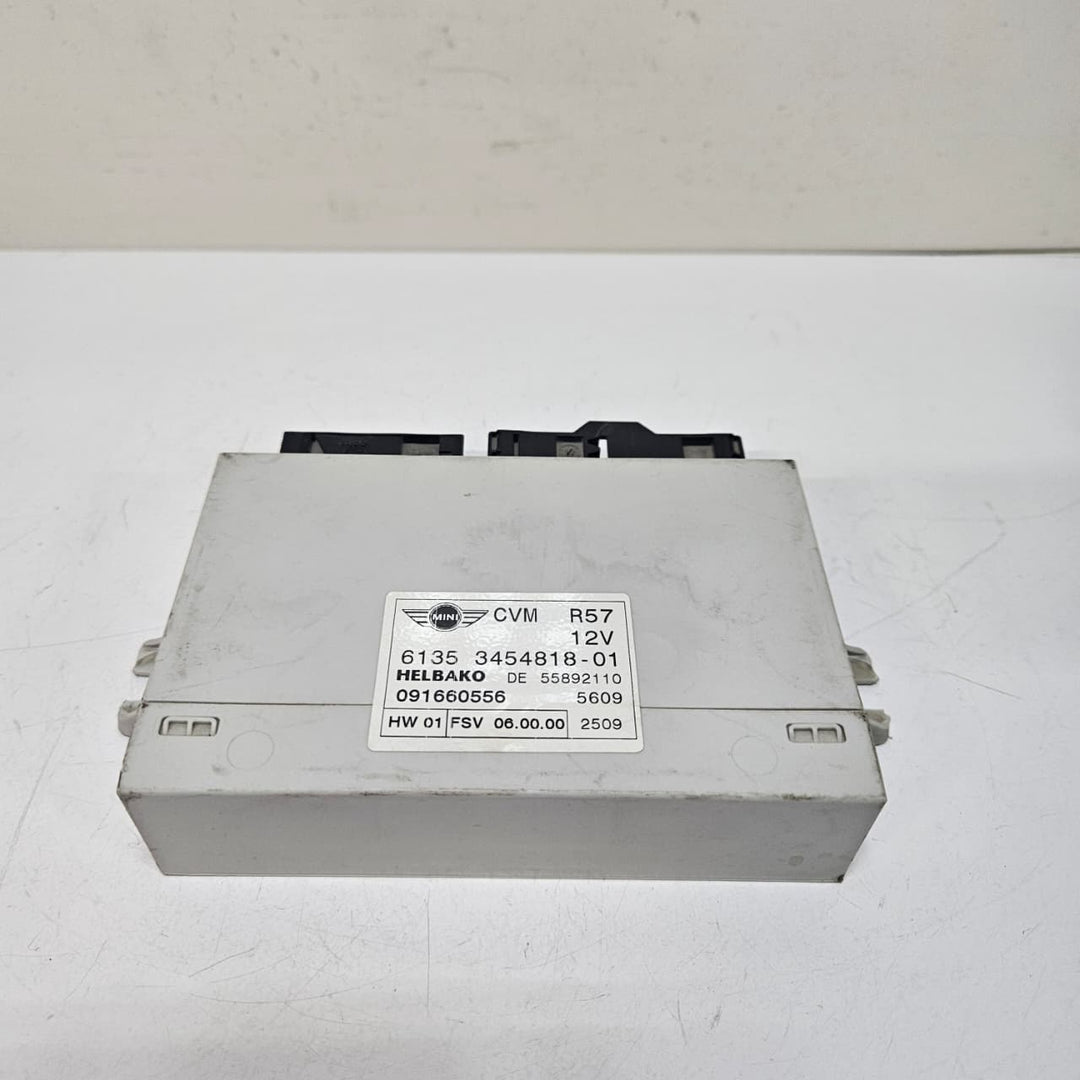 2007-2015 Mini Cooper S R57 Convertible Roof Control Module 3454818