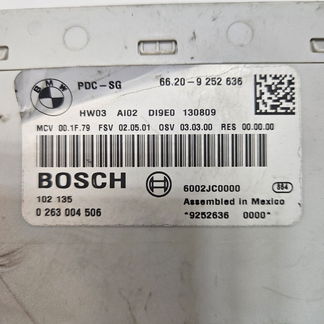 2010-2015 BMW X1 E84 Park Distance Control Unit Module 9252636
