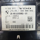 2014-2016 BMW F30 F32 F33 F36 328i Speedometer Instrument Cluster 9232895