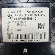 2014-2016 BMW F30 F32 F33 F36 328i Speedometer Instrument Cluster 9232895