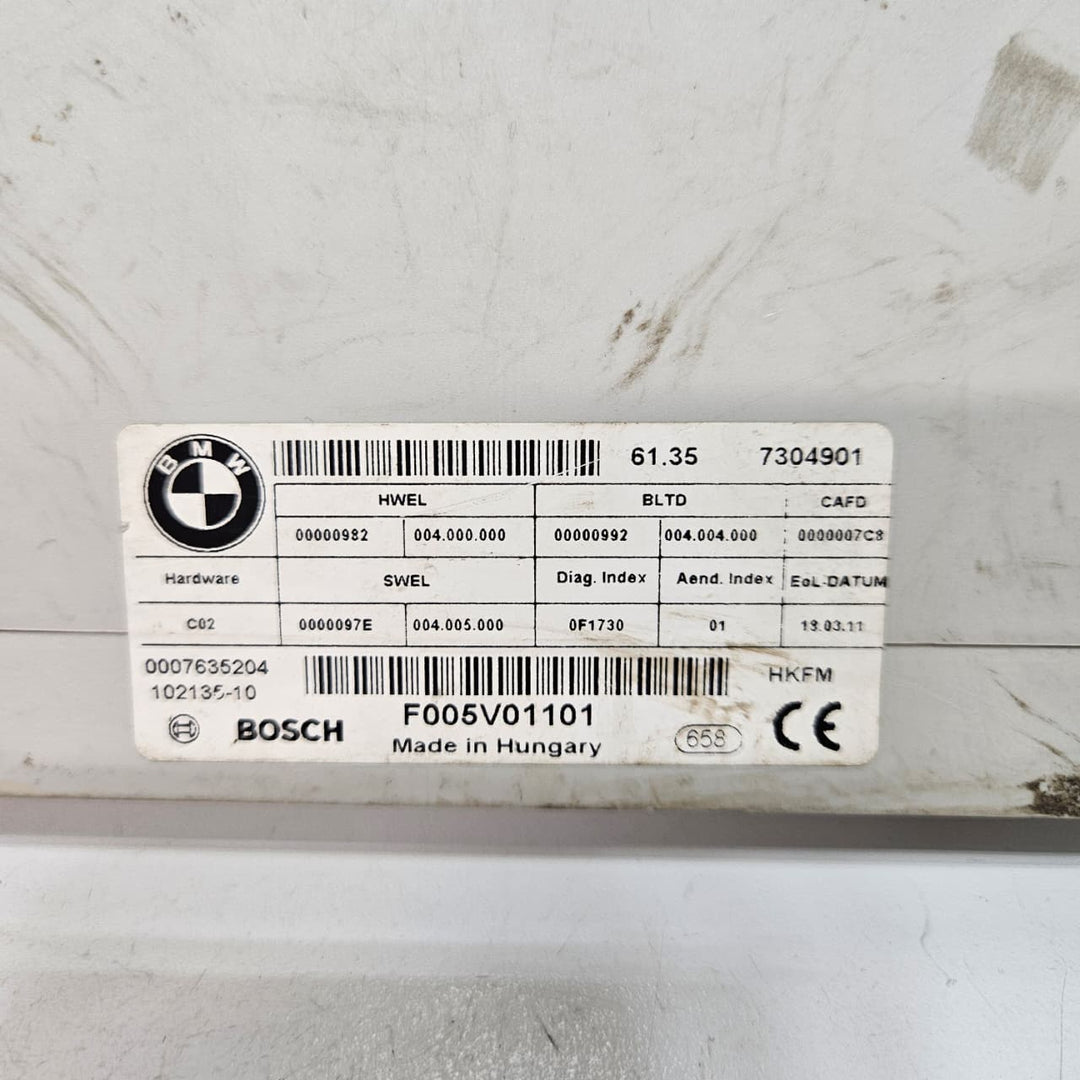 OEM BMW 5 Series F11 Tailgate Control Unit 7304901 Used