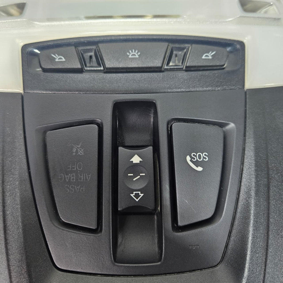 BMW 3 Series F30 F31 Overhead Dome Light Console Front Sunroof Switch 9321466