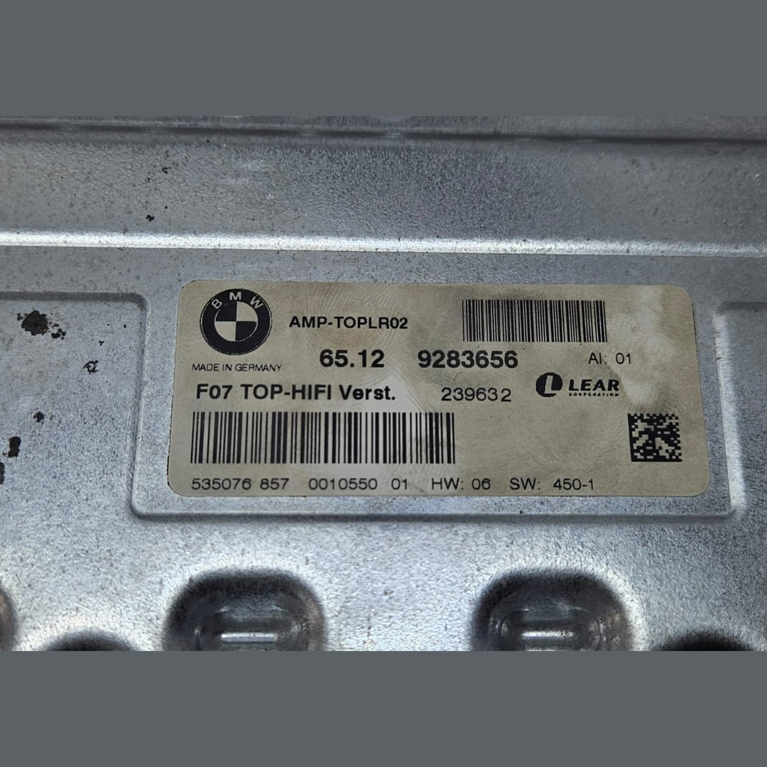2009-15 BMW F01 F02 740i 750i models Top HIFI Audio Amplifier 9283656 OEM