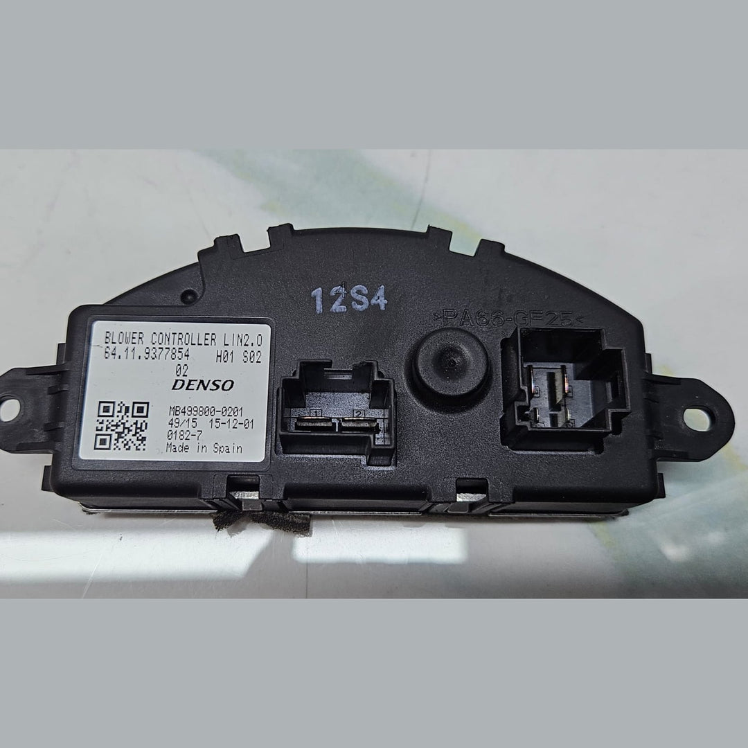 2016-2022 BMW X1 F48 F49 Heater Blower Motor Resistor 9377854 OEM USED