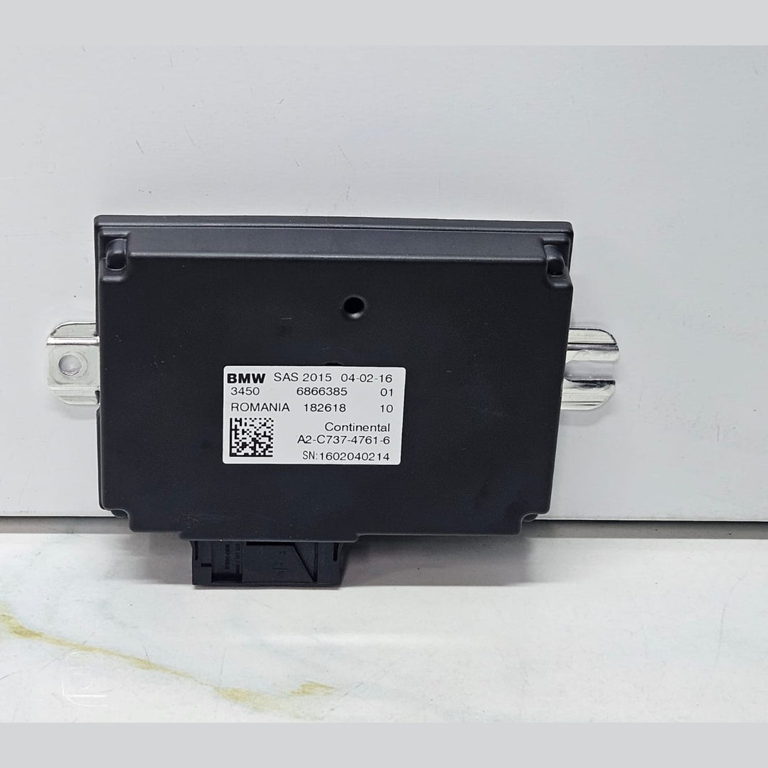 2016-2019 BMW 740i G11, G12, G30, G31, G32 SAS Control Module 6866385 OEM USED