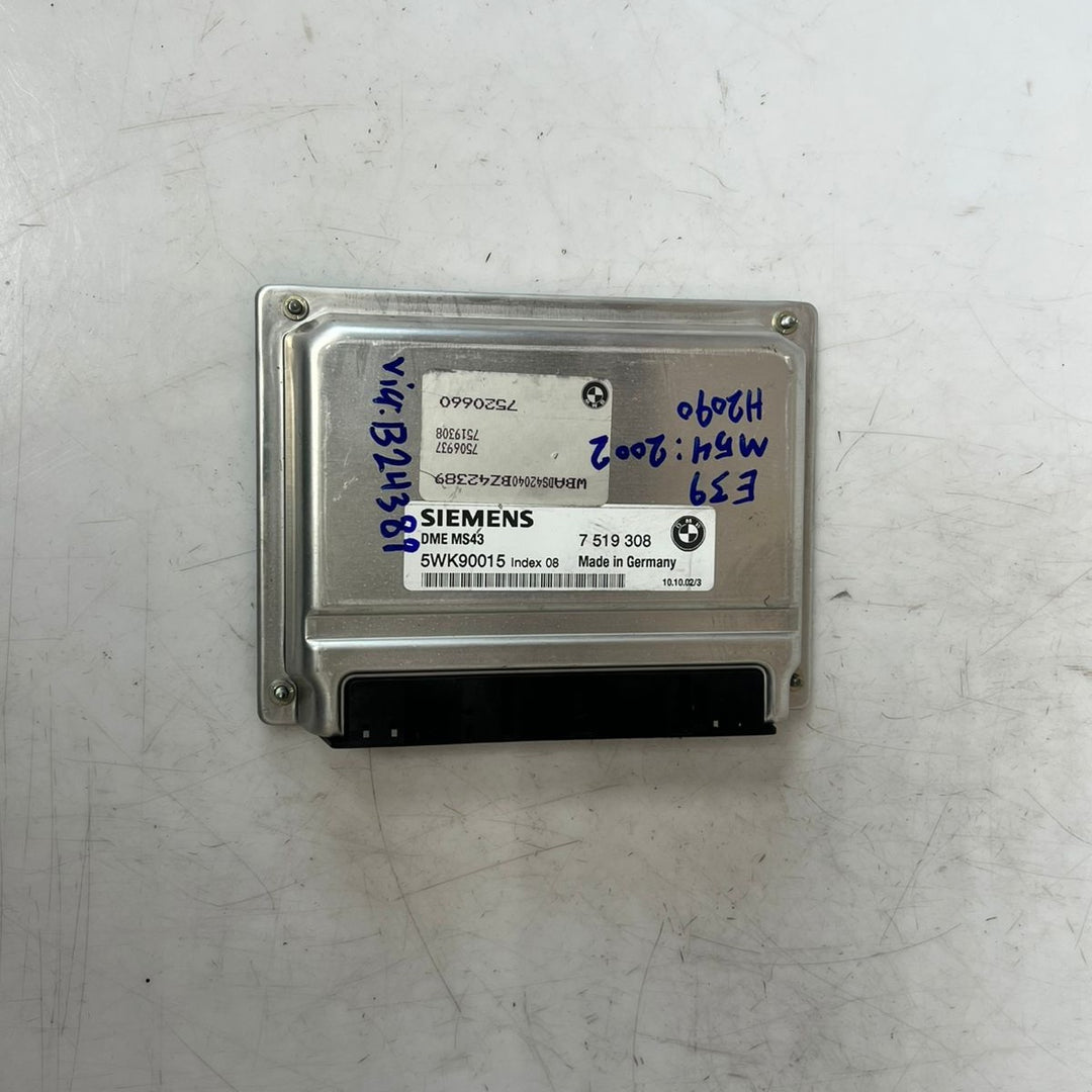 BMW 525i E39 2004 M54 Engine Control ECU DME MS43 (7519308) – OEM