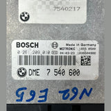 2004 BMW E65 N62 Motorsteuergerät ECU Set DME + TEMIC + CAS + ZAS + Schlüssel (7540600) – OEM