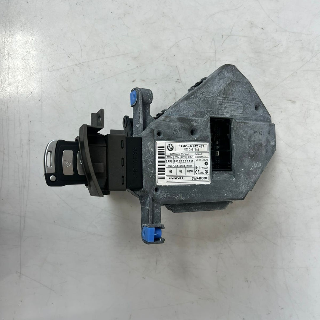 2004 BMW E65 N62 Engine Control Module ECU Set DME + TEMIC + CAS + ZAS + Key (7540600) – OEM