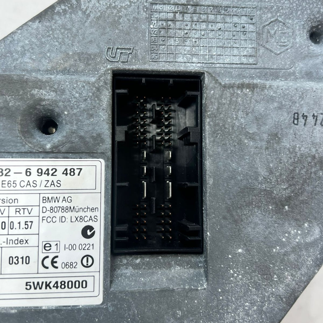 2004 BMW E65 N62 Engine Control Module ECU Set DME + TEMIC + CAS + ZAS + Key (7540600) – OEM