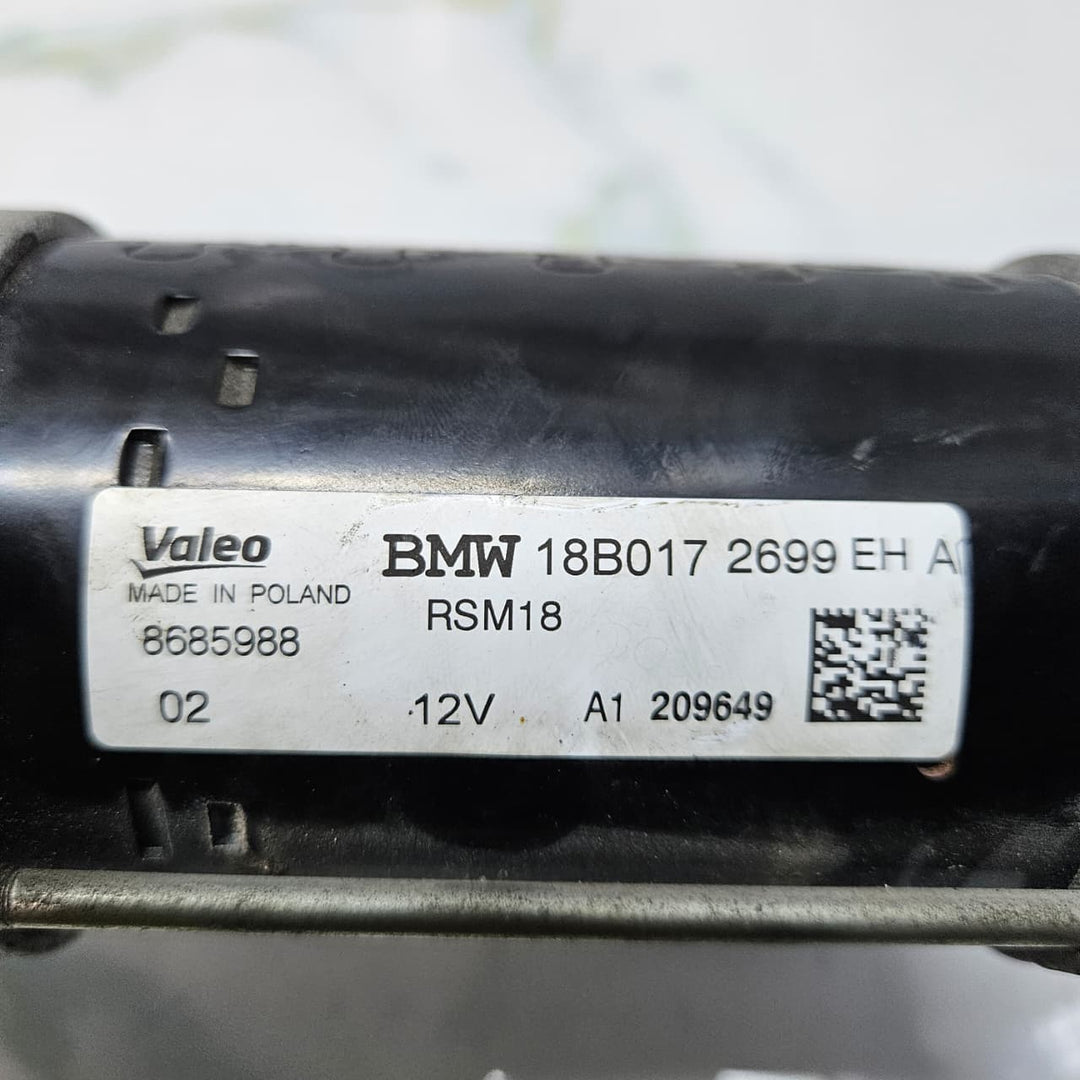 2016-2018 BMW 3 Series F30 330e Hybrid with B48B20A Starter Motor 8685988