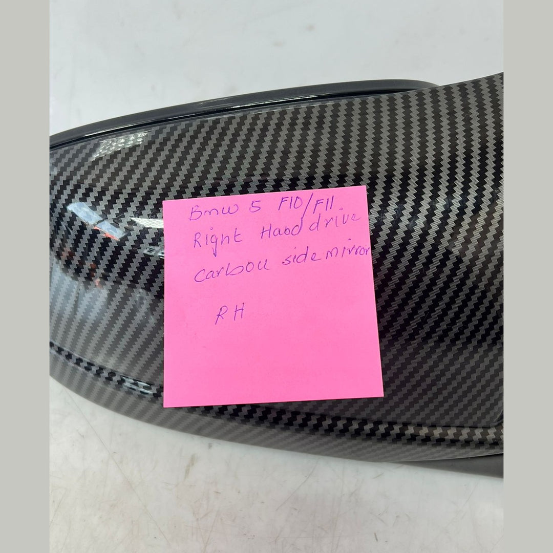 BMW 5 Series F10 F11 Right-Hand Drive Carbon Right Side Wing Mirror – OEM