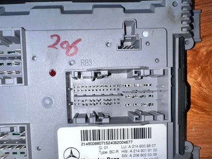 Mercedes-Benz C W206 Body Control Module A2149008807 C-Class W206 and GLC X253