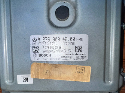 Mercedes W222 S-Class ECU Engine Control Module ECM ECU A2769004200 OEM