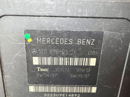2001-2004 Mercedes-Benz SLK320 Convertible Top Control Module 1708200926 SLK230