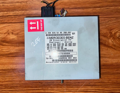 2010-2011 Mercedes-Benz C250 TV Tuner Module A2048205285 OEM