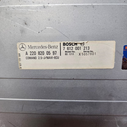 Mercedes-Benz S-Class W220 S500 Music Player with GPS A2208200597 OEM