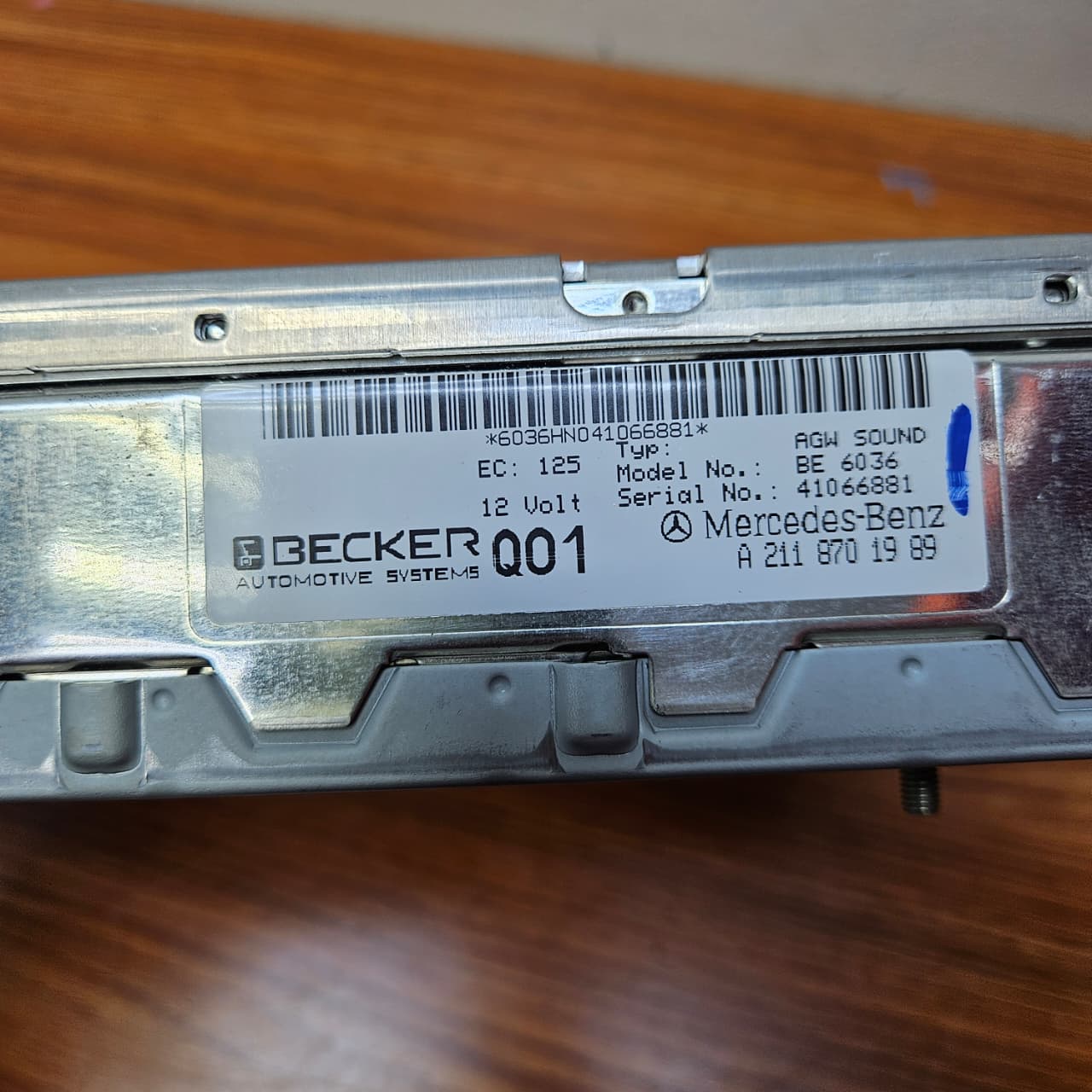Mercedes E-Class Amplifier Audio Gateway A2118701989 E-Class W211 W219, CLS SLK