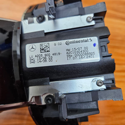Mercedes C300 Center Console Multi Function Switch Control A2059005915 W205 GLC
