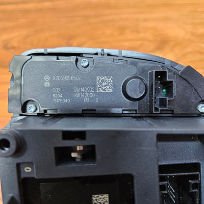 Mercedes C300 Center Console Multi Function Switch Control A2059005915 W205 GLC
