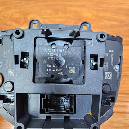 Mercedes C300 Center Console Multi Function Switch Control A2059005915 W205 GLC