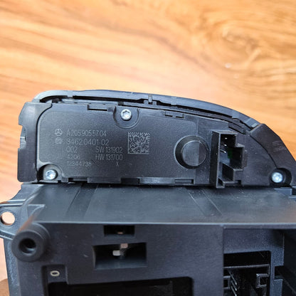 Mercedes Center Console Multi Function Switch Control A2059009014 C Class W205