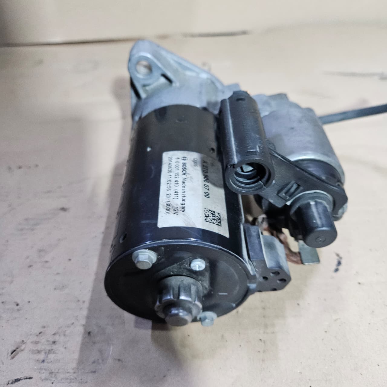 2014-2019 Mercedes-Benz CLA250 Starter Motor A2709060700 CLA250 and CLA45 AMG