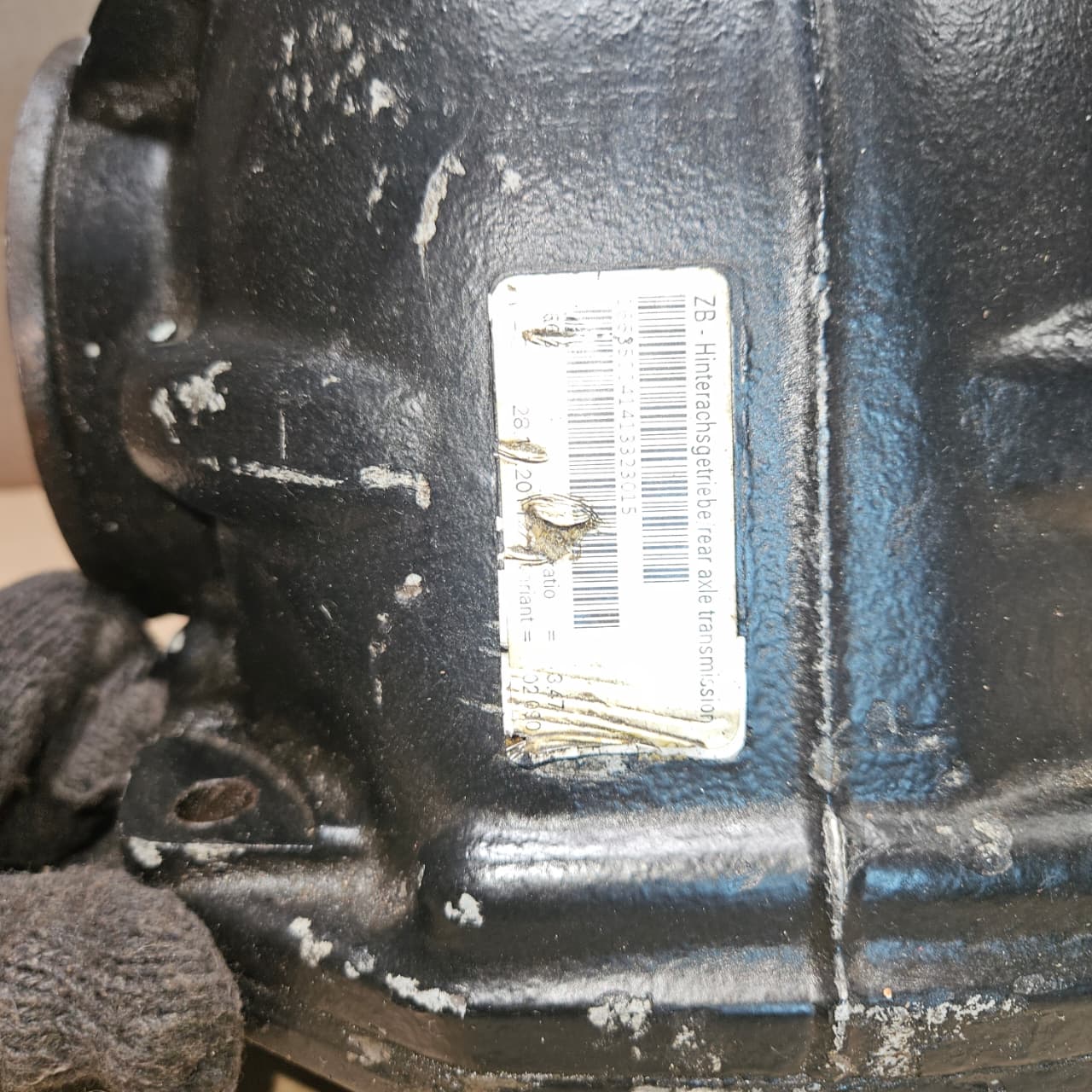 2014 Mercedes-Benz ML63 AMG Rear Differential Carrier 1663500414 3.47 ratio GLE