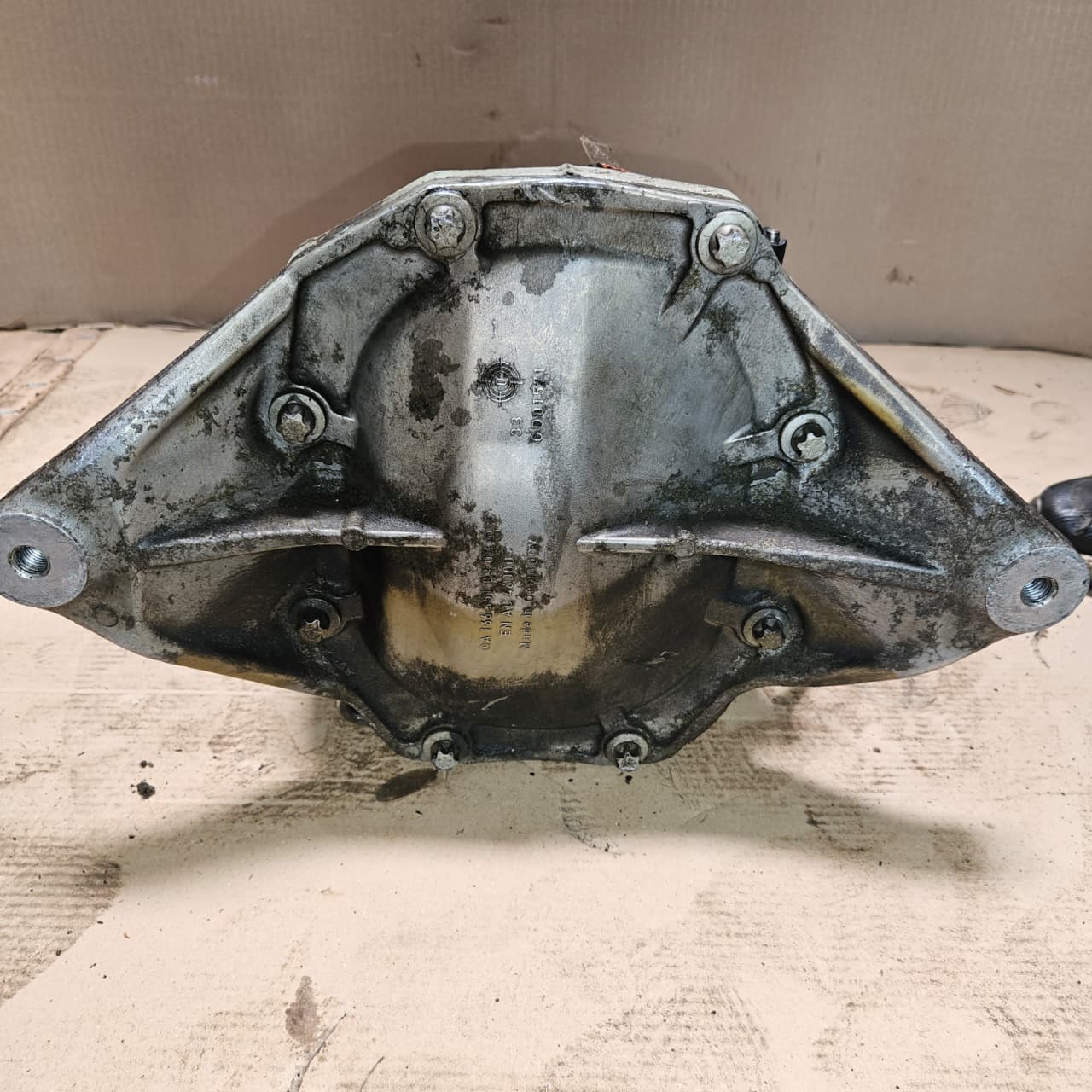 13-16 Mercedes GL450 Rear Differential Carrier A1663500414 GLE-Class 3.47 Ratio