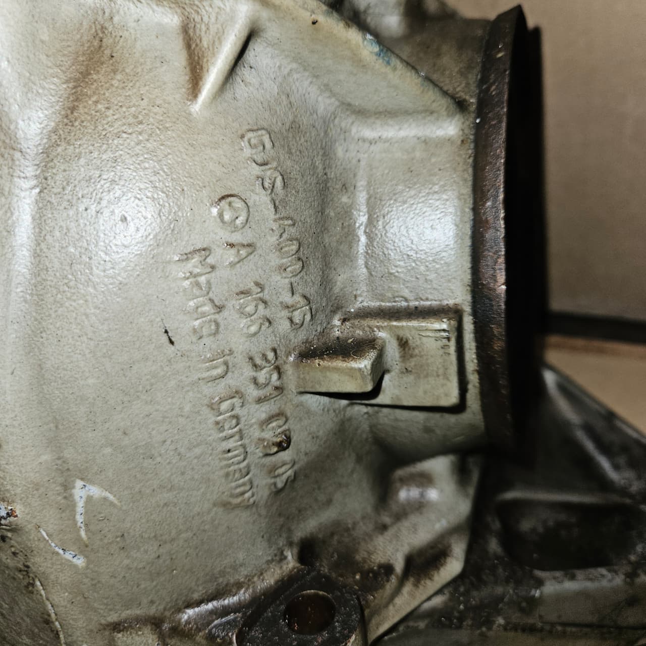 13-16 Mercedes GL450 Rear Differential Carrier A1663500414 GLE-Class 3.47 Ratio