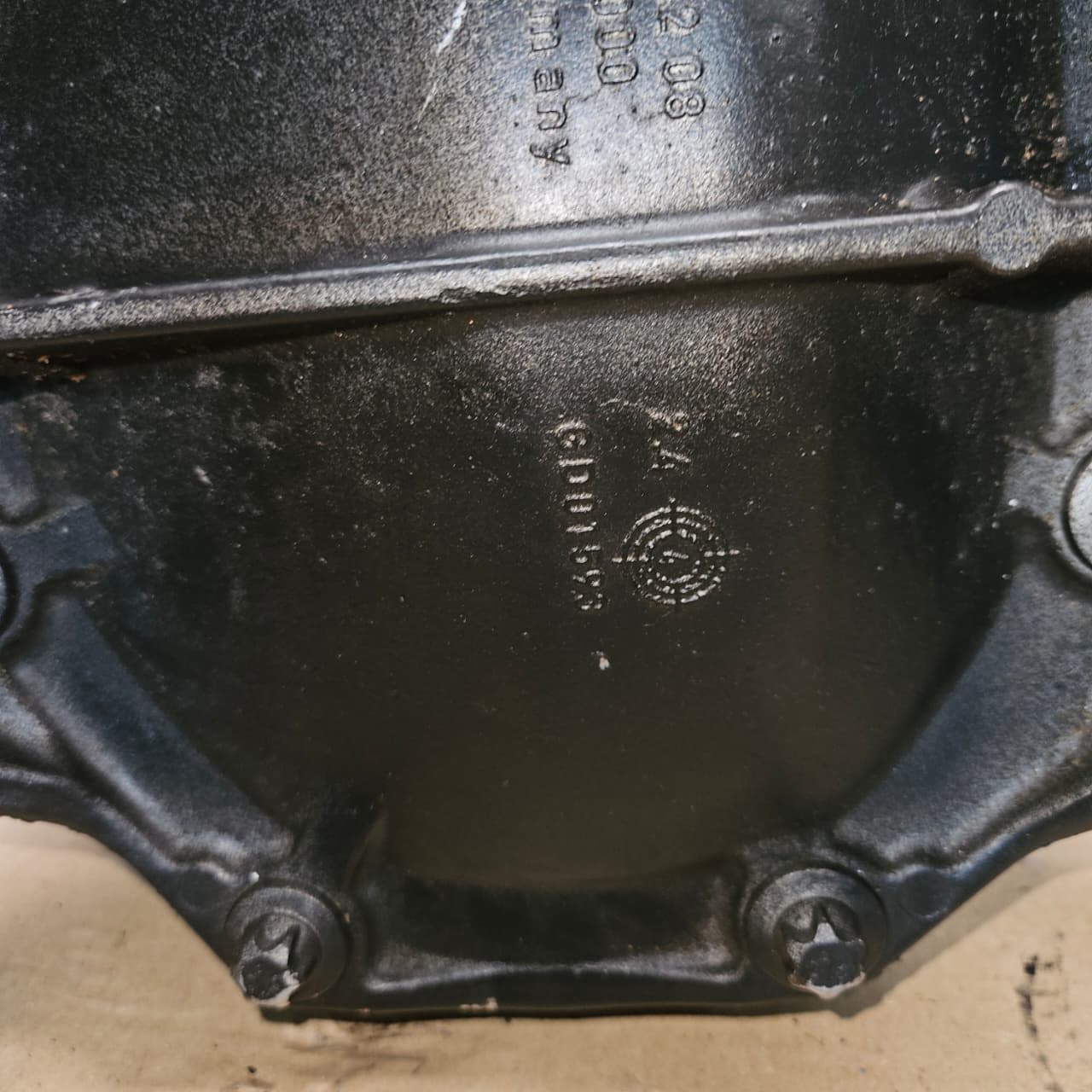 2015 Mercedes-Benz GLS Rear Differential Carrier A1663502714 3.27 ratio W166