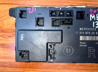 2002-2009 Mercedes-Benz E-Class W211 Front Right Side Door Control Module A2118702085 OEM