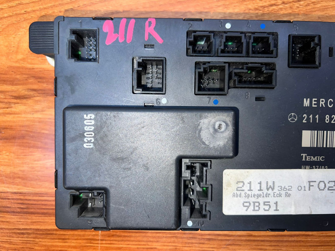 2003-2006 Mercedes-Benz E320 Front Right Door Control Module A2118201685 W211 E-Class OEM