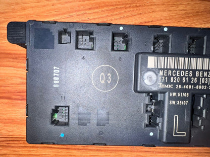 2009-2011 Mercedes-Benz SLK300 Front Left Door Control Module A1718206126 R171 SLK300 OEM