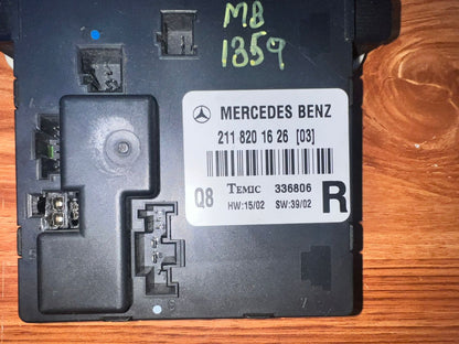 Mercedes-Benz E-Class W211 Rear Right Door Control Module A2118201626 OEM