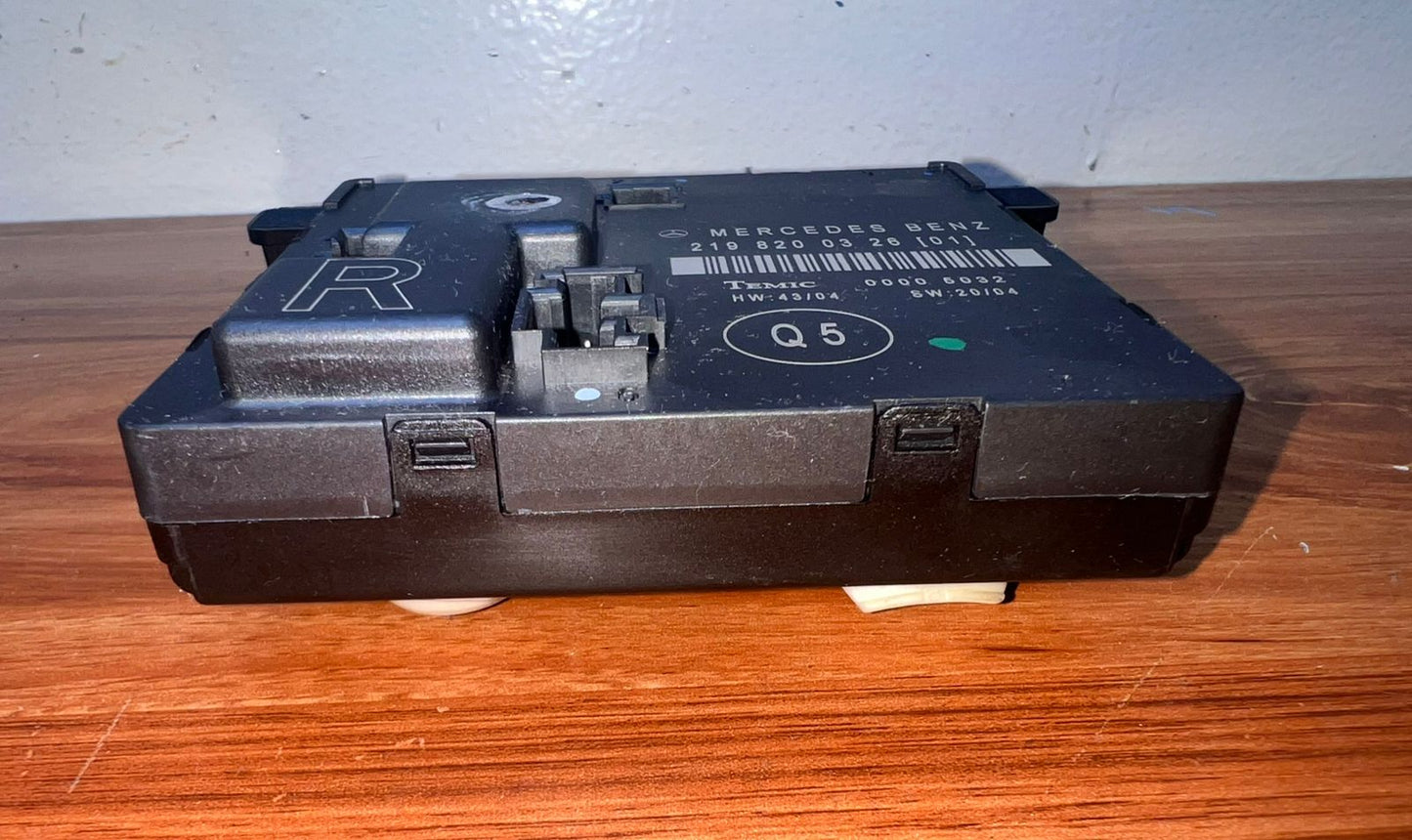 Mercedes-Benz CLS350 Rear Right Door Control Module A2198200326 W219 CLS C219 OEM