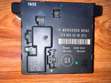 Mercedes-Benz CLS350 Rear Right Door Control Module A2198200326 W219 CLS C219 OEM