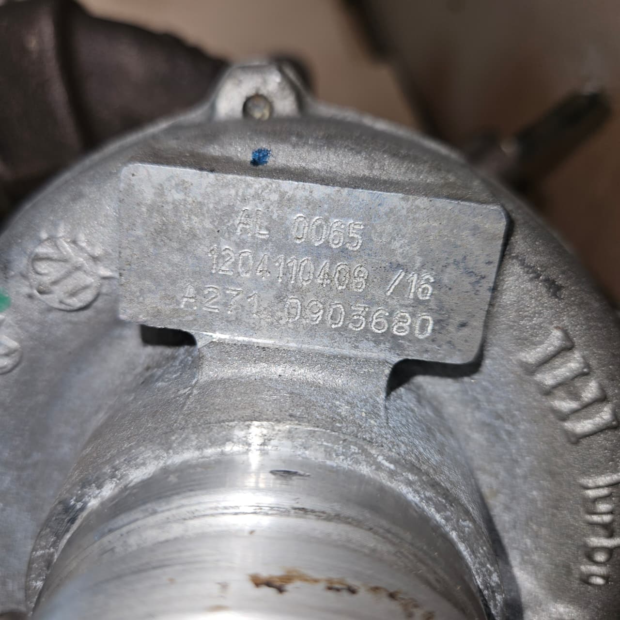 Mercedes-Benz C250 E250 SLK250 Turbocharger Electronic Actuator A2710903680 W204 OEM