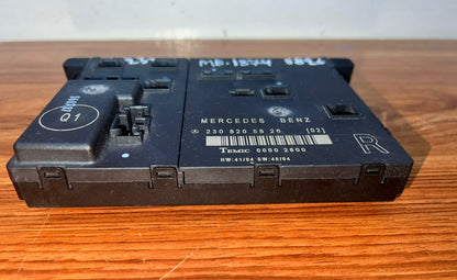 Mercedes-Benz SL-Class R230 Door Central Lock Control Unit FR A2308205826 OEM