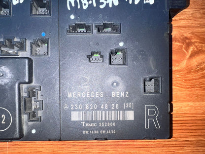 2007-2012 Mercedes-Benz SL550 Door Control Module A2308204826 R230 SL-Class OEM