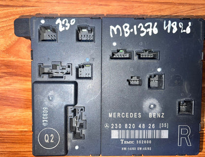 2007-2012 Mercedes-Benz SL550 Door Control Module A2308204826 R230 SL-Class OEM