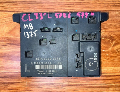 Mercedes-Benz SL-Class R230 Front Left Door Control Module Unit A2308205726 OEM