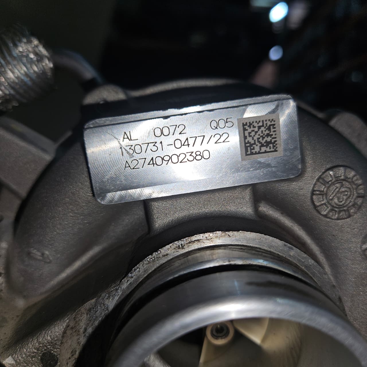 2016-2019 Mercedes-Benz E300 Turbocharger A2740902380 C300 E300 GLC300 OEM