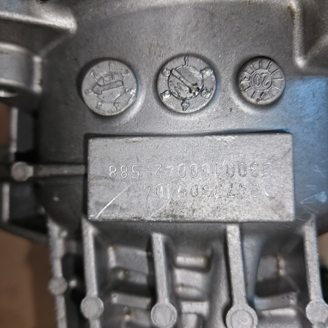 2020 Mercedes-Benz CLA250 Rear Differential Assembly A2473505104 W118 2.44 ratio