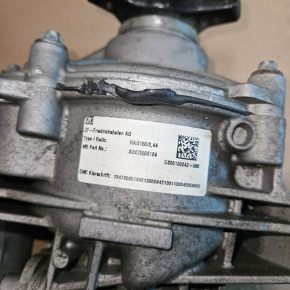 2020 Mercedes-Benz CLA250 Rear Differential Assembly A2473505104 W118 2.44 ratio